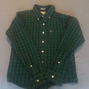 Boys Abercrombie and Fitch button down size small